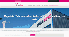 Desktop Screenshot of dreamlove.es
